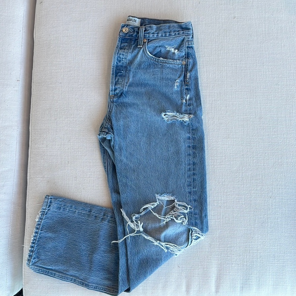 AGOLDE 90's Mid Rise Loose Fit Jeans